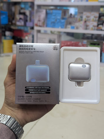 40W Super Fast Charging Plug & Charge Mini Adapter – Auto Shut Off